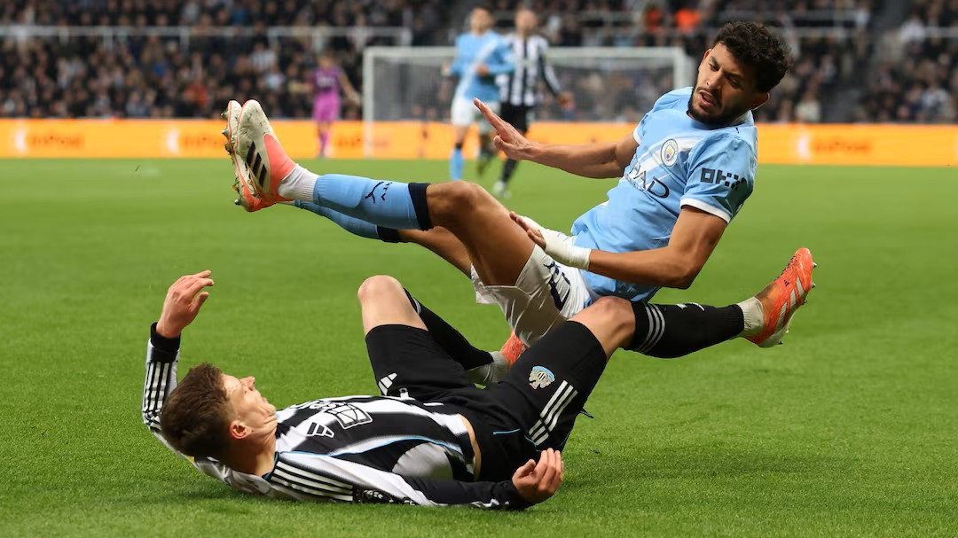 Newcastle vs Manchester City di leg pertama semifinal EFL Cup