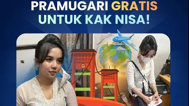 Nasib Mujur Khairun Nisa, Sempat Ditangkap Polisi karena Jadi Pramugari Gadungan Batik Air hingga Viral, Kini Ditawari Pendidikan Gratis
