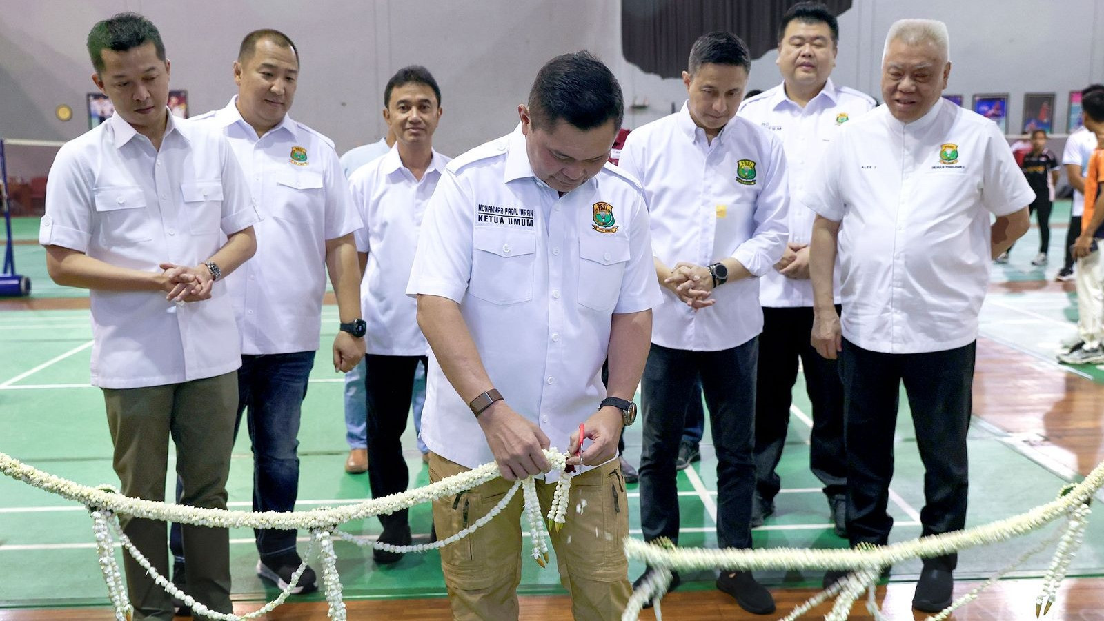 Peresmiam Fasilitas Baru Pelatnas PBSI