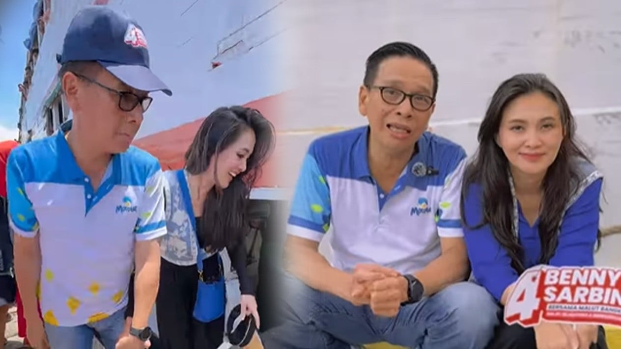 Dari Makan Malam Pertama hingga Dipisahkan Maut, Kisah Cinta Sherly Tjoanda dan Benny Laos
            - galeri foto