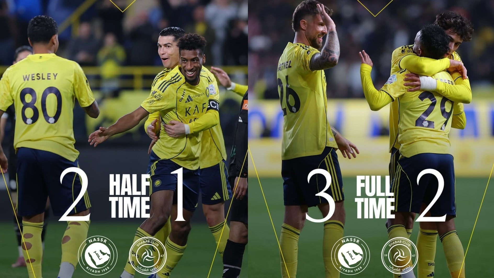 Ronaldo dkk Putus Tren Negatif, Al Nassr Ada di Posisi ke Berapa dalam Klasemen Liga Profesional Saudi 2025/2026?
            - galeri foto