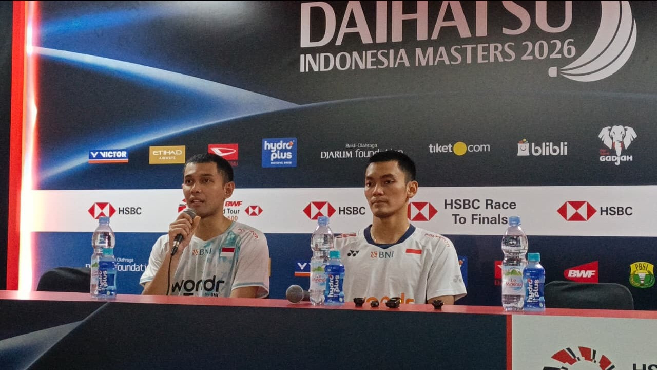 Fajar/Fikri Beberkan Untung Rugi Jika Bertemu Leo/Bagas di Babak 16 Besar Indonesia Masters 2026
            - galeri foto