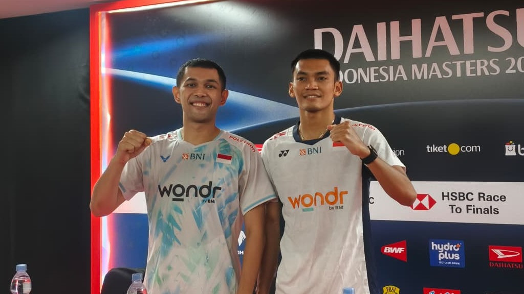 Bermain di Depan Pendukung Sendiri, Fajar/Fikri Mengincar Gelar Juara Indonesia Masters 2026
            - galeri foto