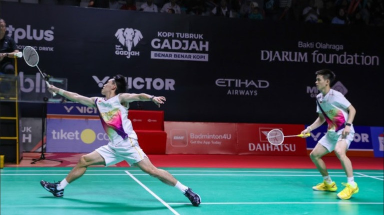 Indra/Joaquin Ungkap Kunci Sukses Lewati Babak Pertama Indonesia Masters 2026
            - galeri foto