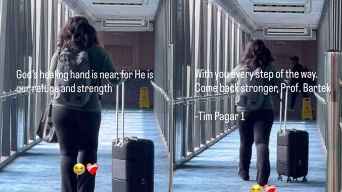 Suami Terbaring Lemah di Rumah Sakit, Wamen Stella Christie Menyusul Prof Bartek Czech ke AS: God’s Healing Hand is Near
            - galeri foto