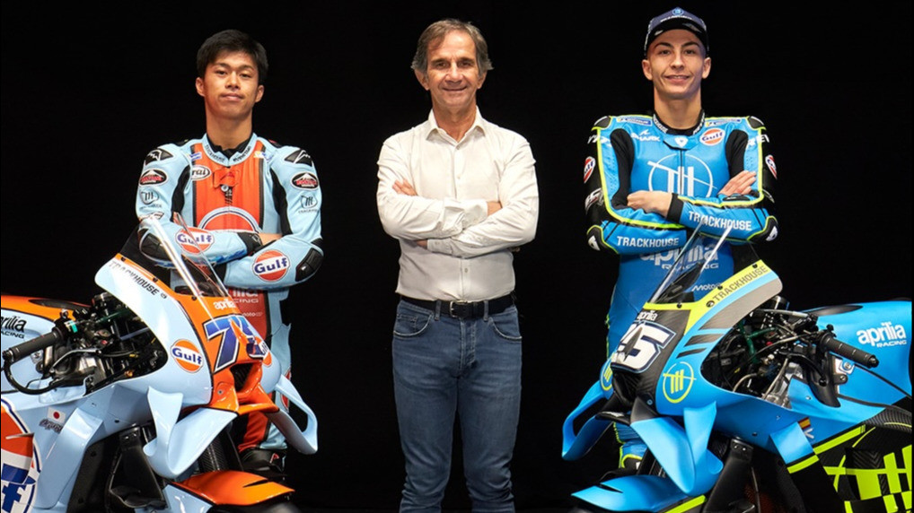 Trackhouse Luncurkan Dua Livery untuk MotoGP 2026, Ai Ogura dan Raul Fernandez Pamer Dua Motor dengan Corak Berbeda
            - galeri foto