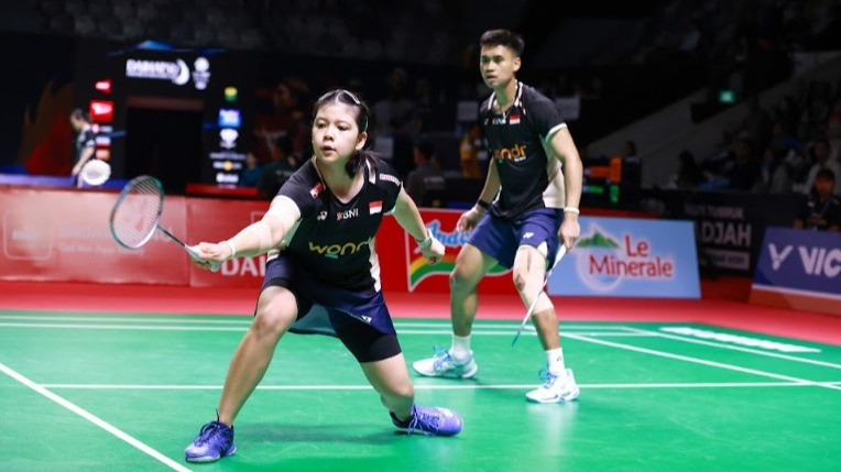 Indonesia Masters 2026: Lawan Ubah Gaya Main, Jafar/Felisha Kerepotan Ladeni Ganda Denmark di Game Ketiga
            - galeri foto