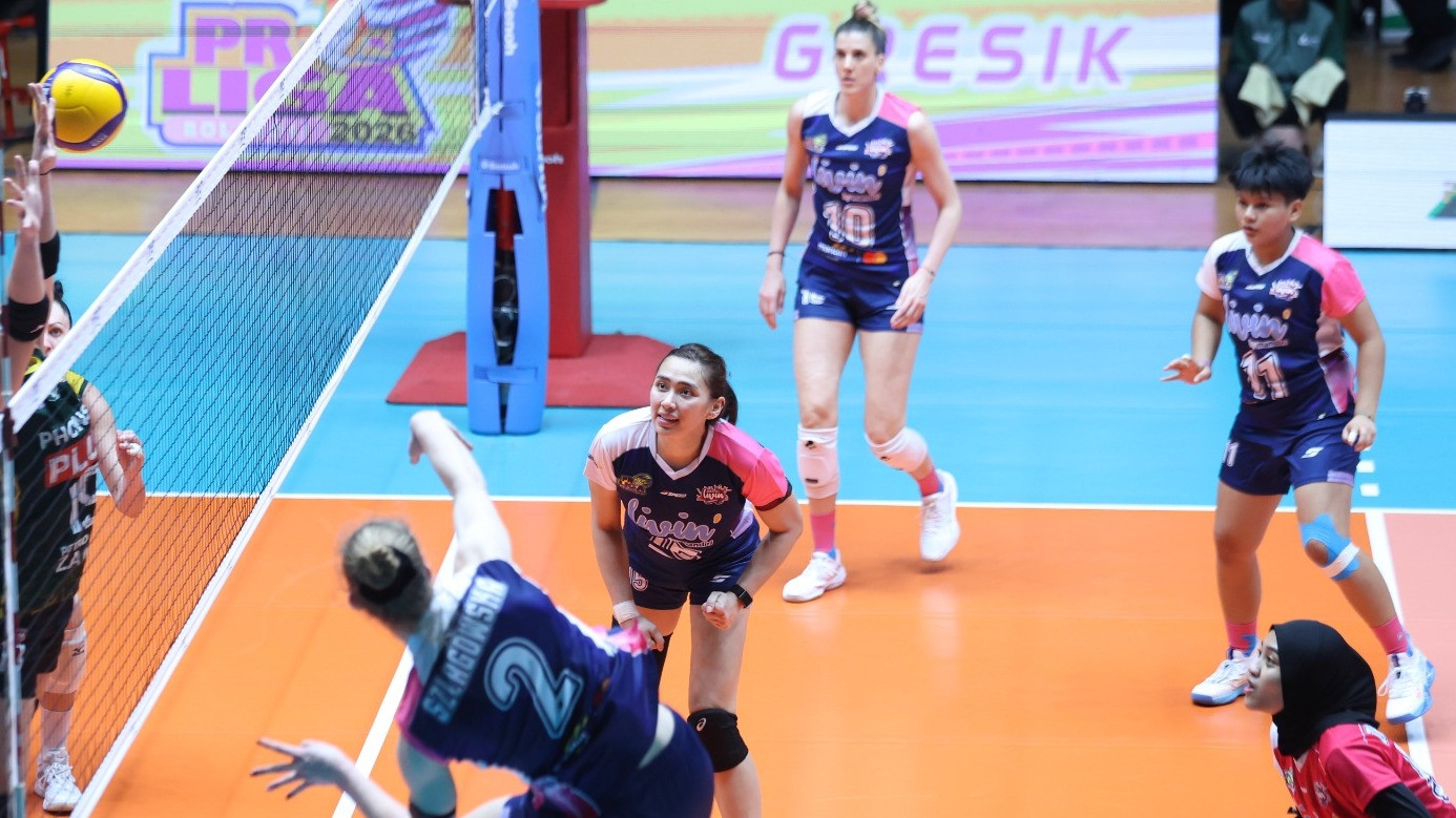 Hasil Proliga 2026, Putri: Jakarta Popsivo Polwan Akhiri Hasil Negatif Usai Berhasil Buat Yolla Yuliana Cs Gigit Jari
            - galeri foto