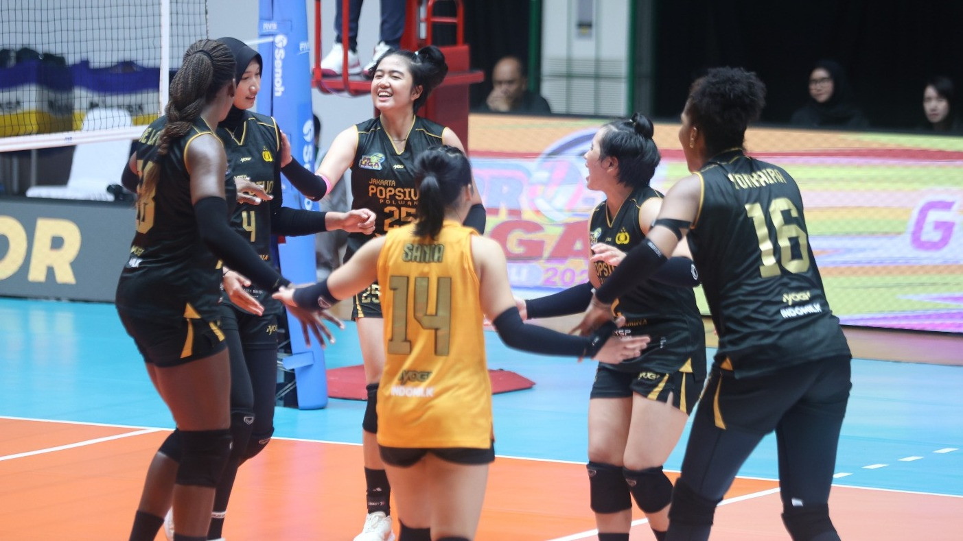 Hasil Proliga 2026, Putri: Jakarta Popsivo Polwan Akhiri Hasil Negatif Usai Berhasil Buat Yolla Yuliana Cs Gigit Jari
            - galeri foto