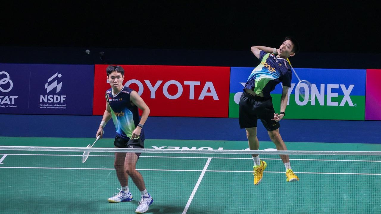 Leo/Bagas Juara Thailand Masters 2026 Usai Kalahkan Raymond/Joaquin Dua Game Langsung
            - galeri foto