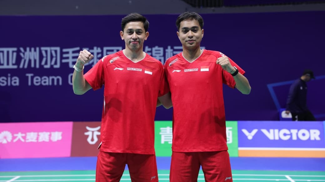 Kejuaraan Asia Beregu 2026: Meski Menang Telak Lawan Ganda Myanmar, Rian/Rahmat Akui Masih Tahap Penyesuaian
            - galeri foto