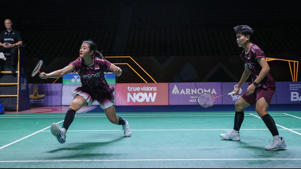 Susunan Pemain Tim Putri Indonesia vs Thailand di Perempat Final Kejuaraan Beregu Asia 2026
            - galeri foto