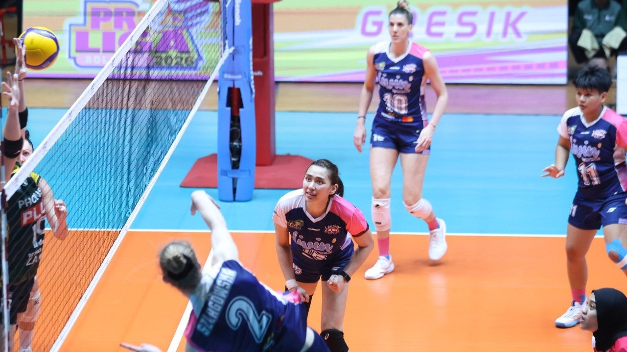 Klasemen Proliga 2026, Putri: Gilas Medan Falcons Tiga Set Langsung, Yolla Yuliana Cs Geser Bandung BJB Tandamata
            - galeri foto