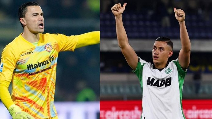 Emil Audero dan Jay Idzes