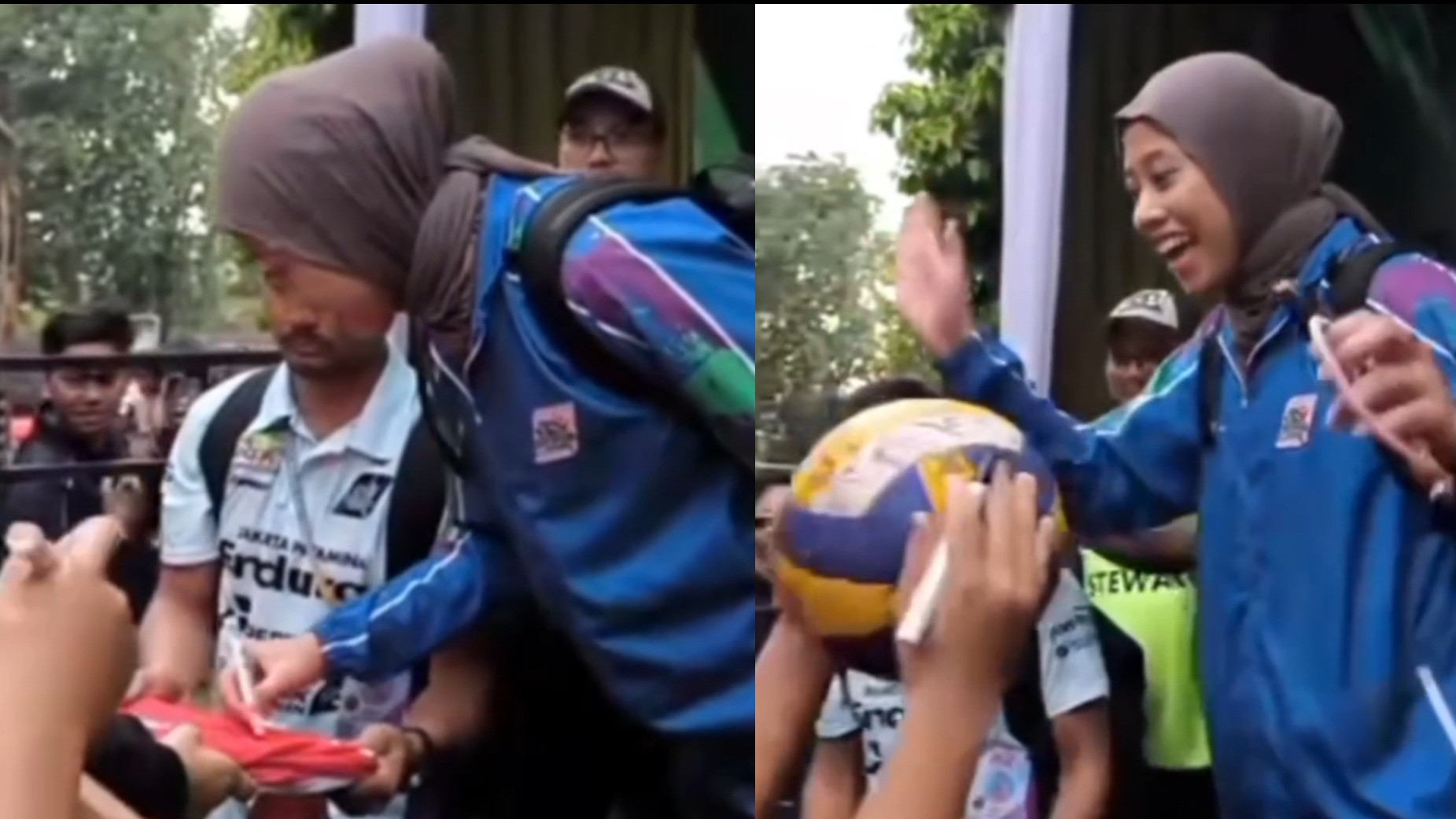 Megawati Hangestri Dihadang Para Fans Usai Laga Jakarta Pertamina Enduro vs Jakarta Livin Mandiri Cuma Gegara Hal Ini
            - galeri foto