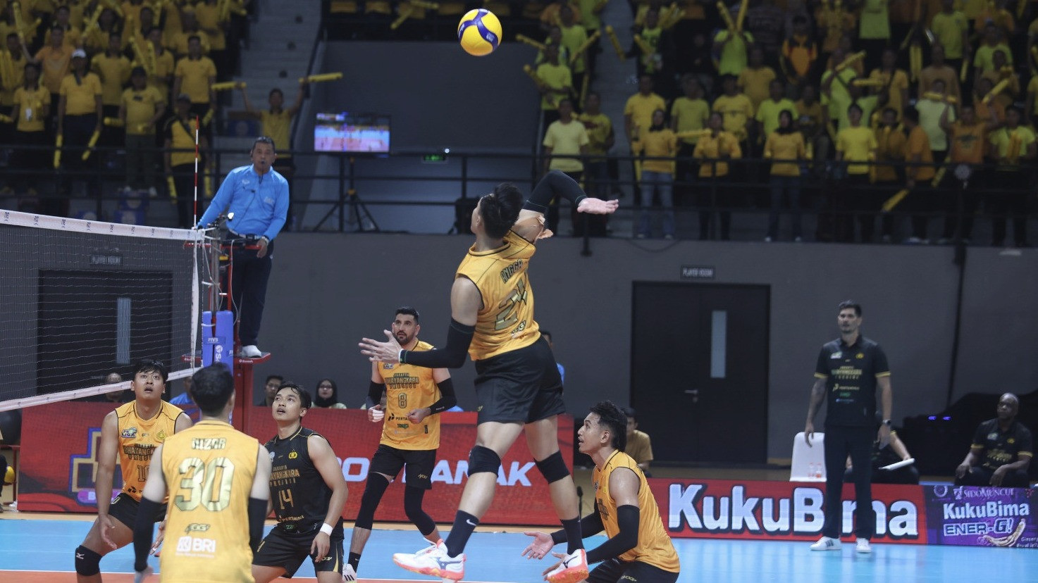 Hasil Proliga 2026, Putra: Balas Kekalahan di Putaran Pertama, Jakarta Bhayangkara Presisi Paksa Garuda Jaya Bertekuk Lutut
            - galeri foto
