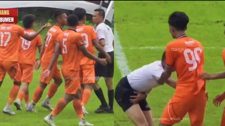 Siapa Rudy Santoso? Pemain PSIR Rembang yang Dijatuhi Skorsing 3 Tahun Usai Kedapatan 'Remas' Alat Vital Wasit di Liga 4
            - galeri foto