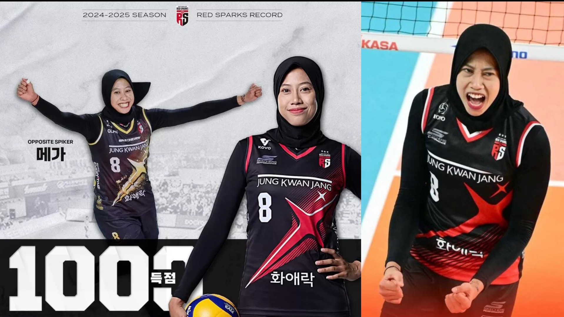 Rekor Megatron di V-League Masih Tak Tersentuh: Jadi MVP Asia Pertama, Tembus 1.500 Poin, Masuk All-Star
            - galeri foto