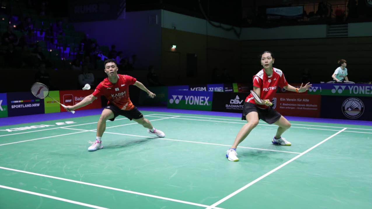 Kunci Sukses Gloria/Terry Kalahkan Ganda Andalan Denmark di 16 Besar German Open 2026
            - galeri foto