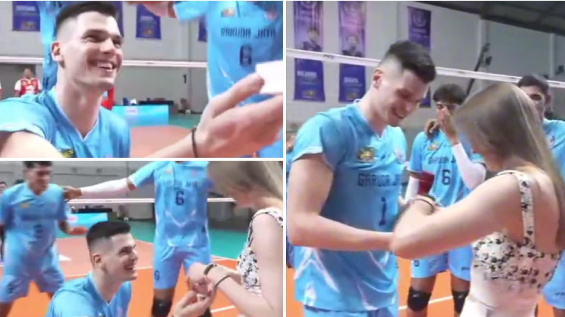 Kejutan Tak Terduga dari Bintang Asing Jakarta Garuda Jaya di Laga Terakhir Proliga 2026, Timofei Sokolov Lamar Kekasihnya di Lapangan
            - galeri foto