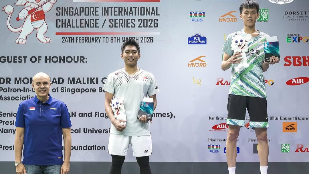 Rekap Hasil Final Singapore International Challenge 2026: Juara Umum, Indonesia Bawa 1 Gelar dan 3 Runner-Up
            - galeri foto