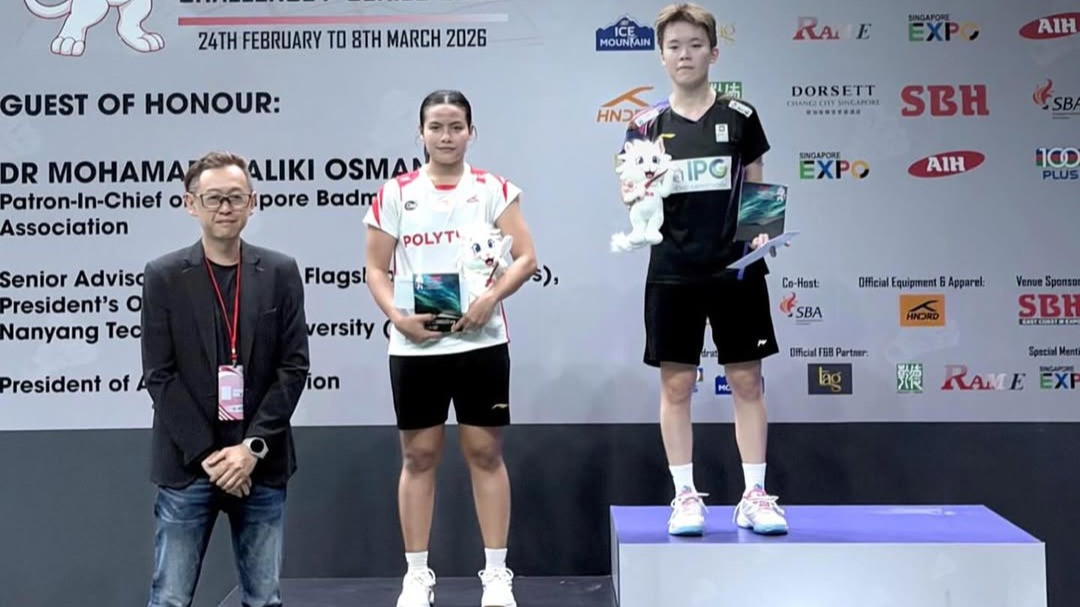 Rekap Hasil Final Singapore International Challenge 2026: Juara Umum, Indonesia Bawa 1 Gelar dan 3 Runner-Up
            - galeri foto