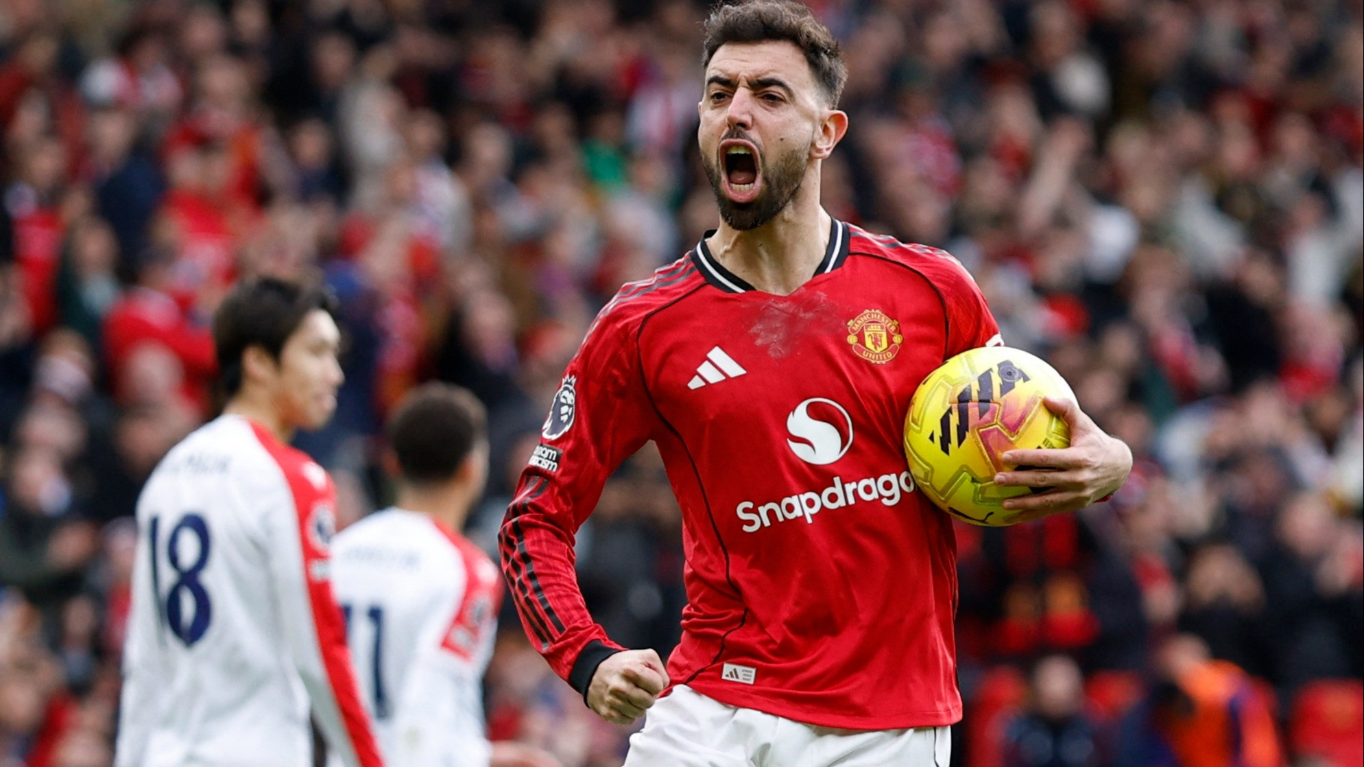 Gelandang Manchester United, Bruno Fernandes