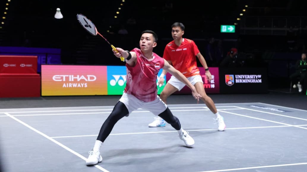 Hasil All England 2026: Akui Bermain Kurang Tenang, Langkah Rahmat/Rian Harus Kandas pada Babak Perempat Final
            - galeri foto