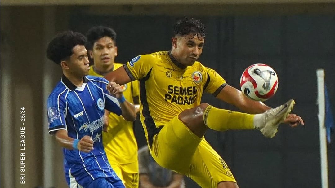 Semen Padang saat menghadapi PSBS Biak