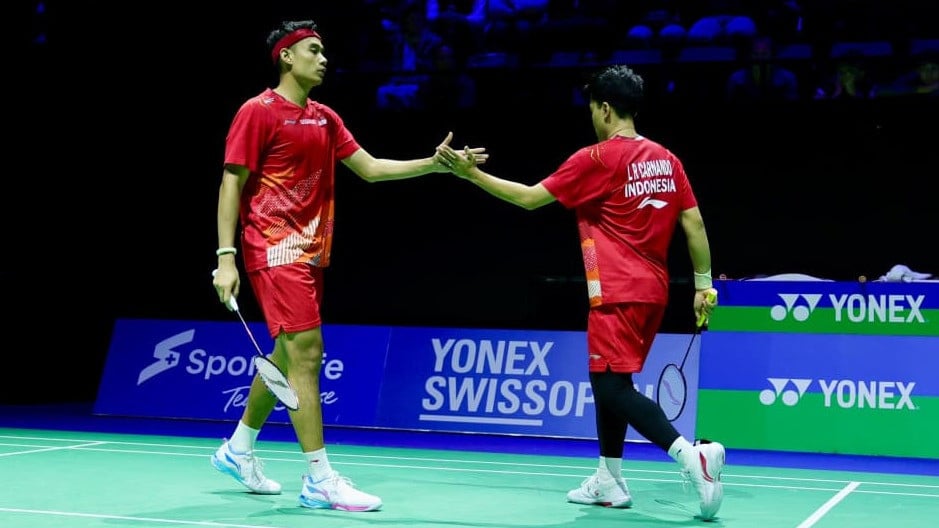 Leo Rolly Carnando/Bagas Maulana di Swiss Open 2026