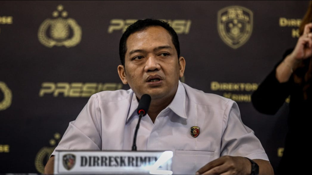 Direktur Reserse Kriminal Umum Polda Metro Jaya, Komisaris Besar Polisi Iman Imanuddin