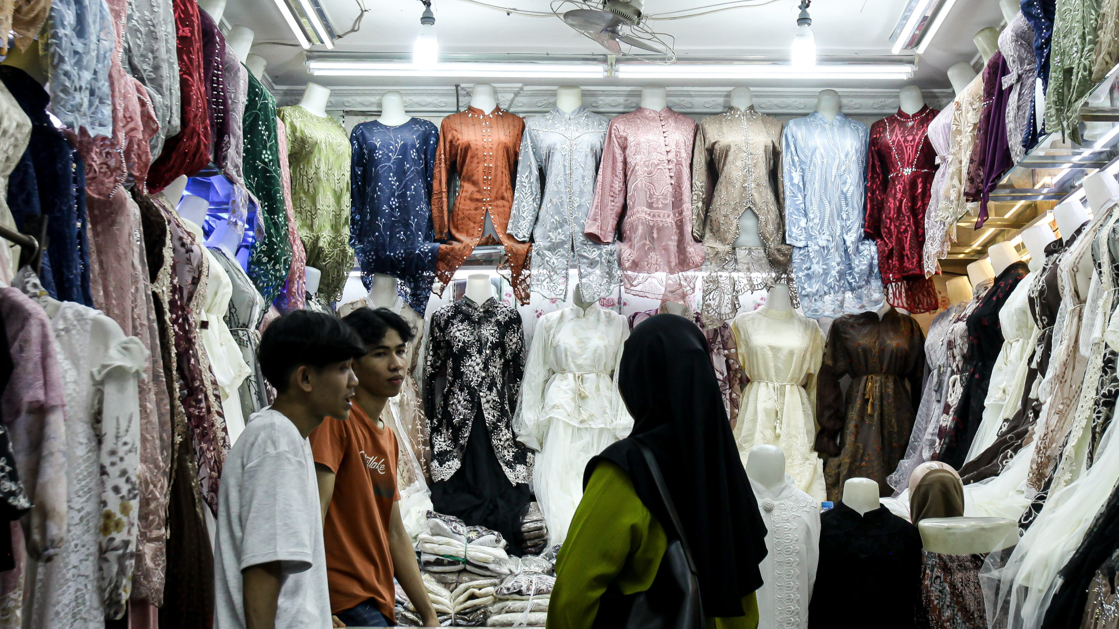 Pasar Jati Baru Tanah Abang Jelang Idul Fitri 1447 H