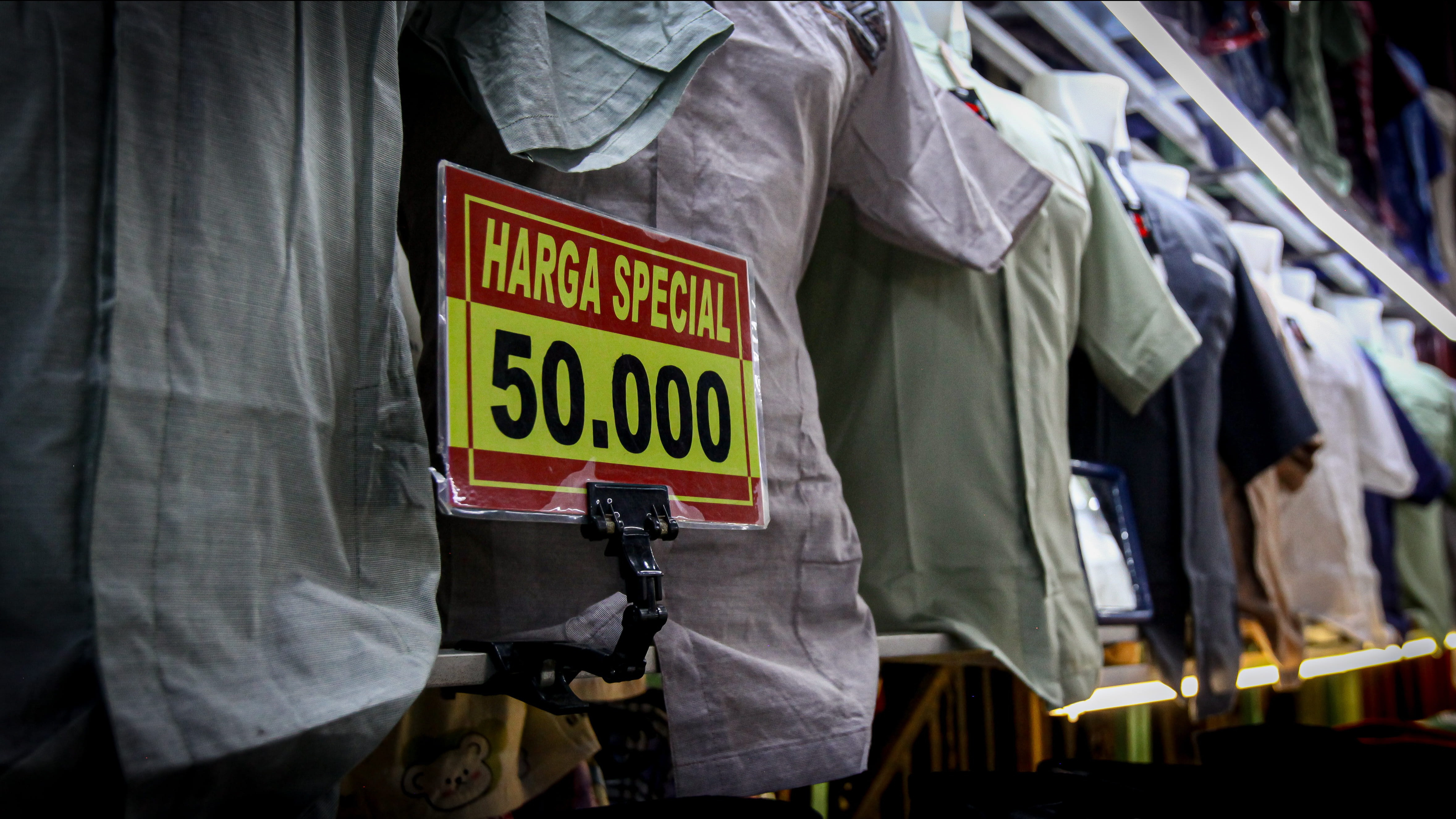 Pasar Jati Baru Tanah Abang Jelang Idul Fitri 1447 H