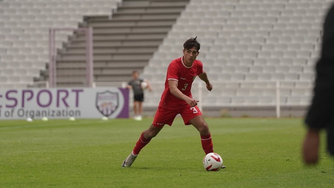 Tim Geypens saat berseragam Timnas Indonesia