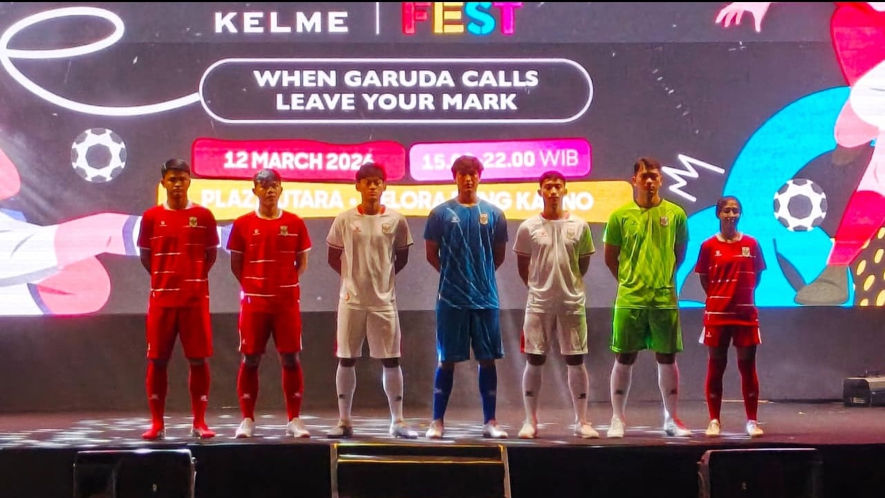 Jersey Baru Timnas Indonesia