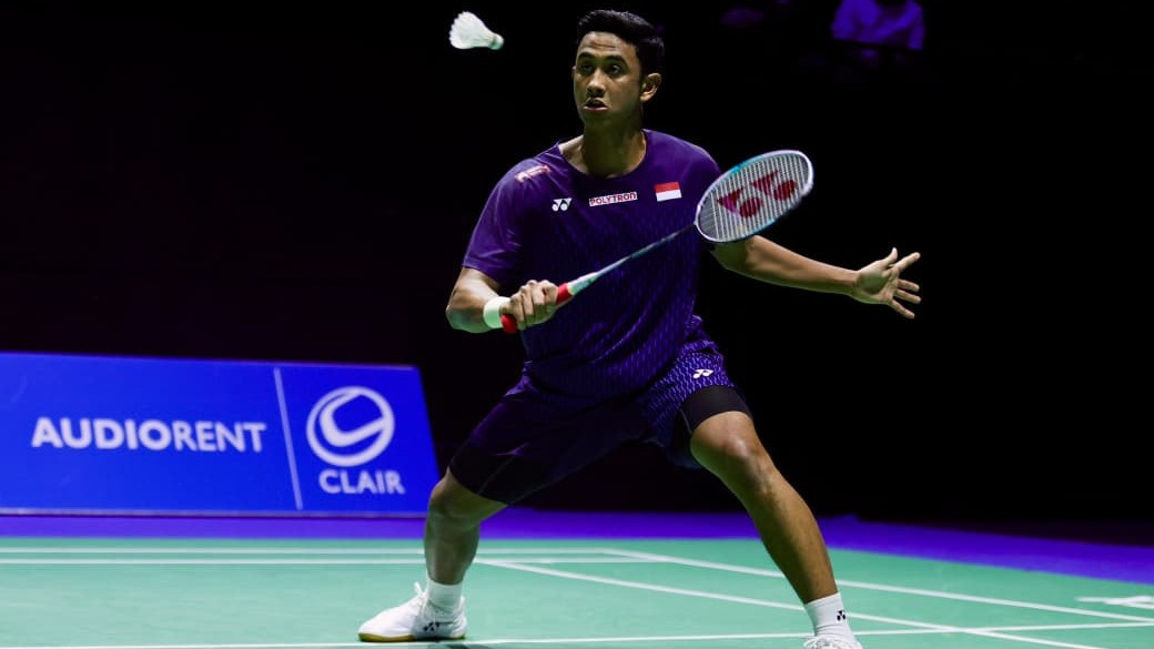 Tunggal putra Indonesia, Alwi Farhan di Swiss Open 2026