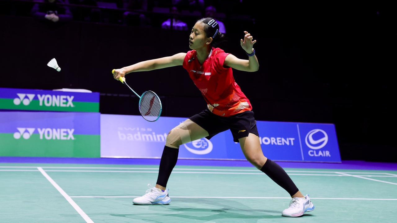 Putri Kusuma Wardani di 16 Besar Swiss Open 2026