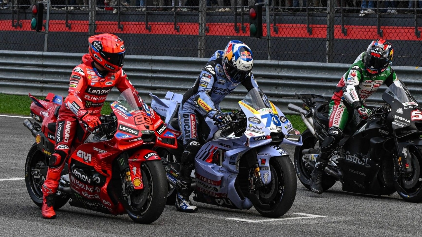 Marc Marquez, Alex Marqeuz dan Johann Zarco
