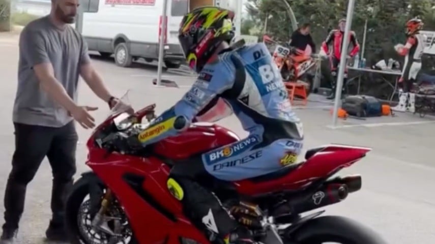 Momen Fermin Aldeguer Kembali ke Atas Motor Ducati setelah Absen Dua Bulan karena Cedera