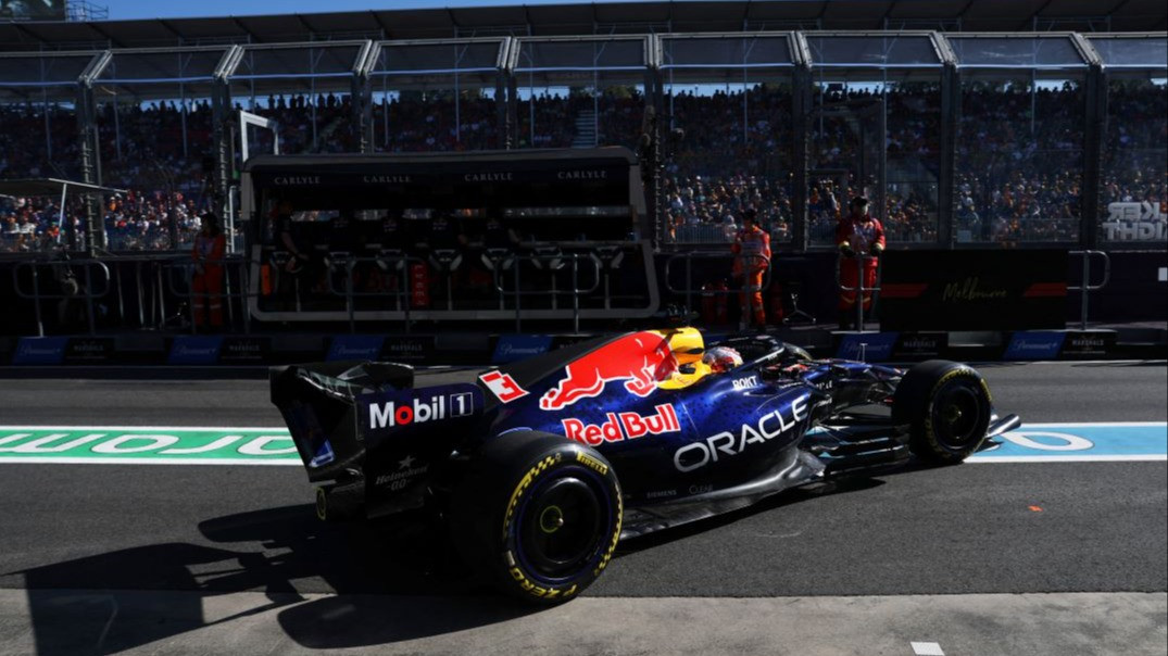 Max Verstappen di sesi sprint race F1 GP China 2026