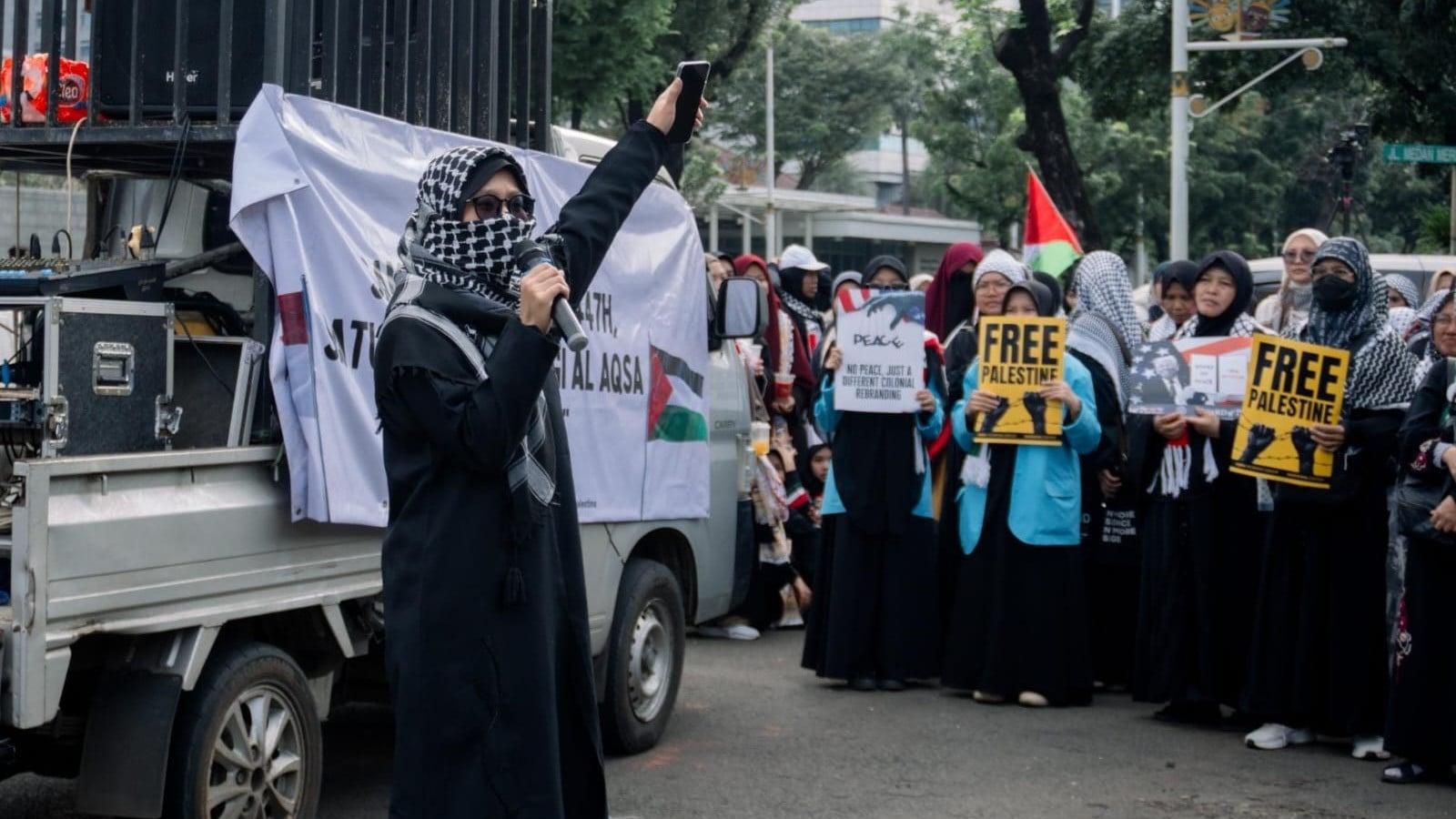 AWG Serukan Aksi Bela Al-Aqsa dan Palestina di Depan Kedubes AS, Sabtu, (14/3/2026)