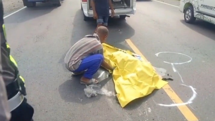Pemudik Asal Kediri Tewas Diduga Korban Tabrak Lari di Jalur Provinsi Surabaya–Mojokerto