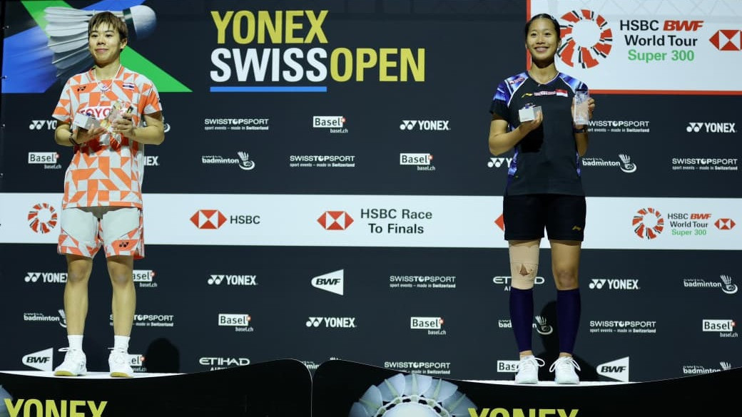 Putri Kusuma Wardani takluk di tangan tunggal putri Thailand, Supanida Katethong di Final Swiss Open 2026