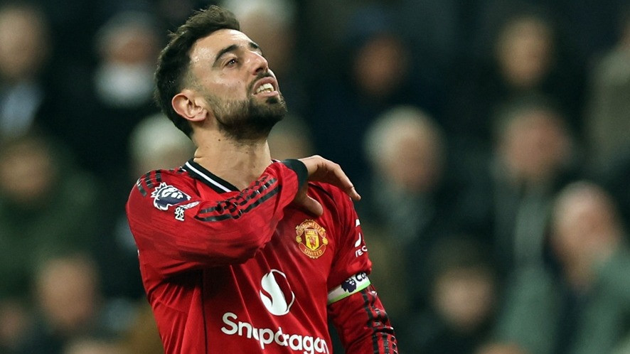 Gelandang Manchester United Bruno Fernandes