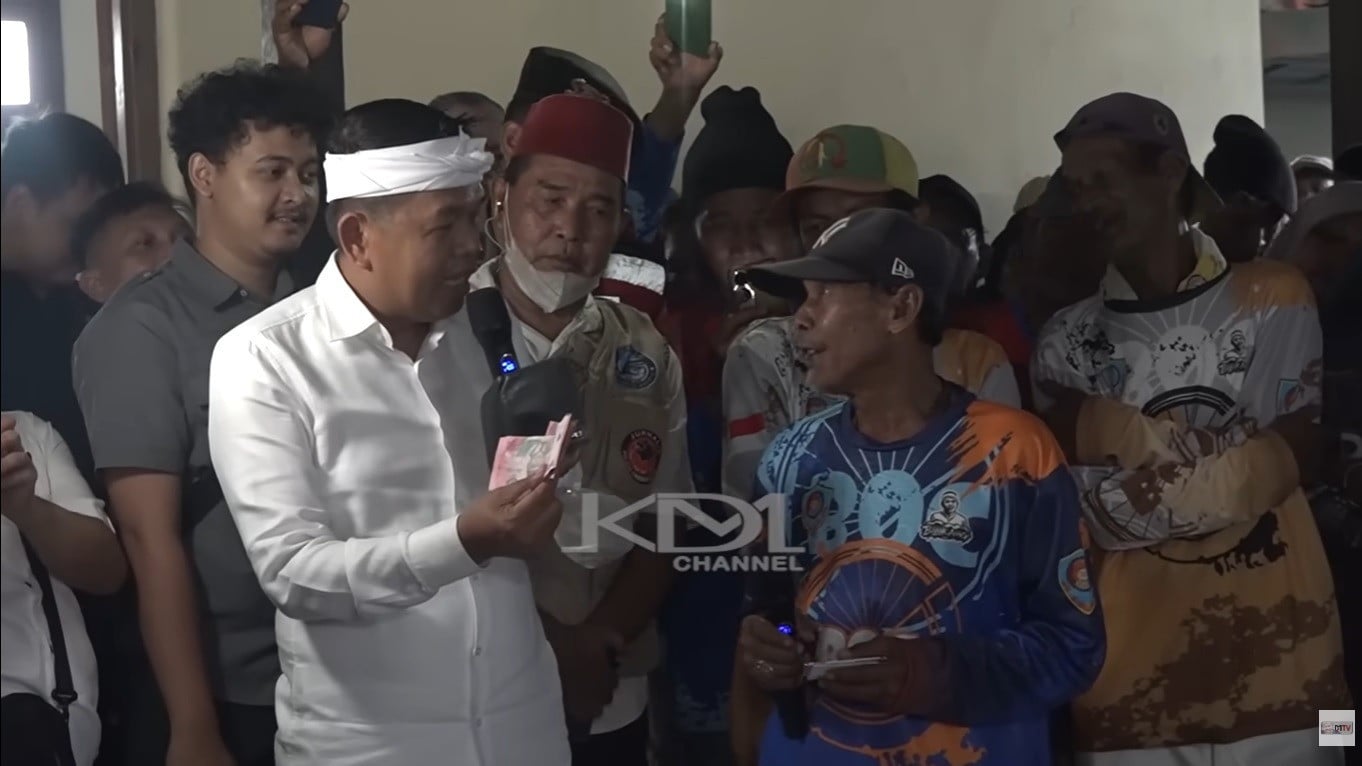 KDM dan tukang becak di Cirebon