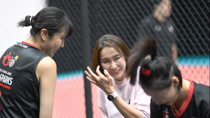 Mantan asisten pelatih Red Sparks, Lee Sook-ja.