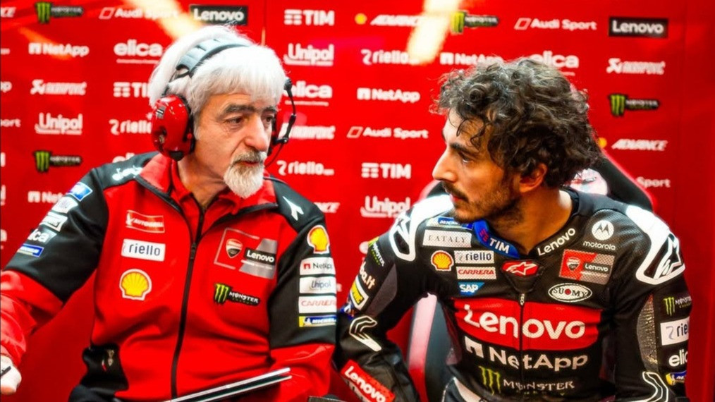 Gigi Dall Igna dan Francesco Bagnaia