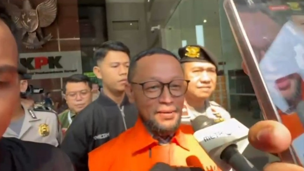 Gus Alex Saat Dilakukan Penahana  Oleh KPK