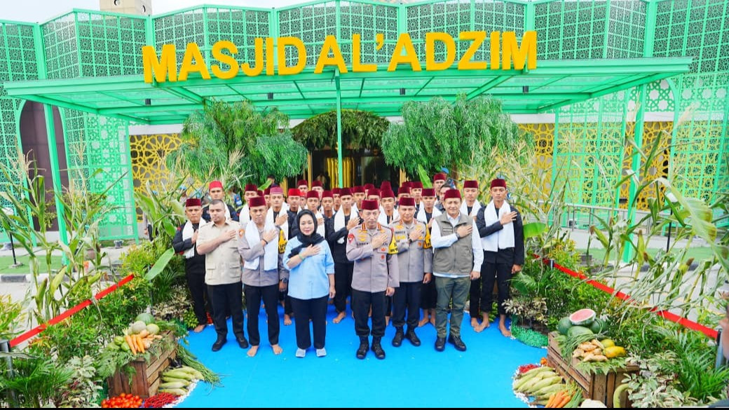 Kapolri Jenderal Listyo Sigit Prabowo menyampaikan pesan untuk terus meningkatkan silaturahmi hingga menjaga nilai persatuan dan kesatuan.