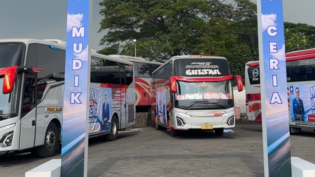Ilustrasi Info Mudik Gratis 2026 dari Surabaya! 10 Bus Siap Angkut Pemudik ke Jateng dan DIY